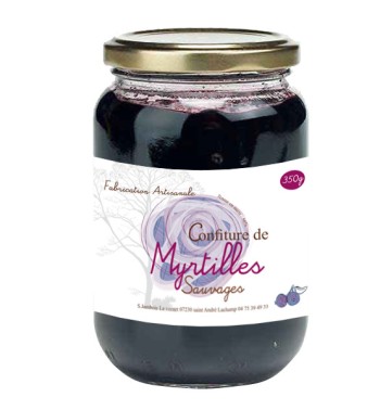 confiture de myrtille